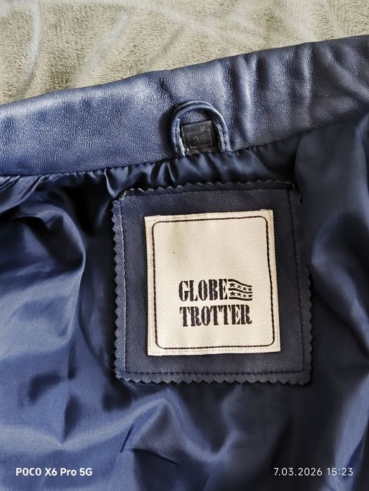 Bezrękawnik skórzany