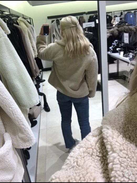 Kurtka zimowa futerko Zara