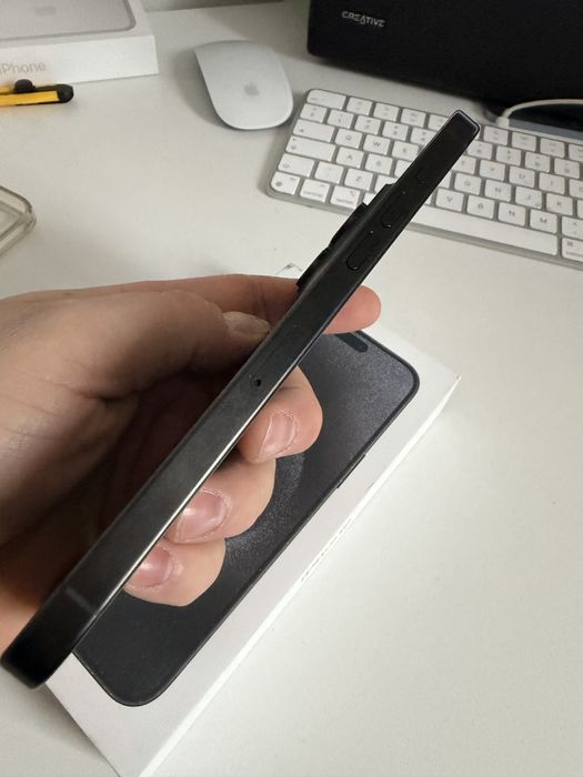 # iPhone 15 Pro Max 256gb Black Stan Idealny Gwarancja 06/2026