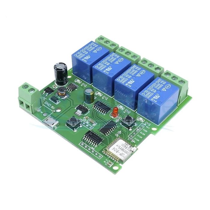 Wifi реле Sonoff четырехканальное 5 - 32 вольта