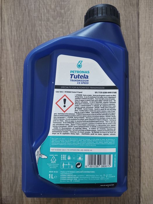 Petronas Tutela transmission CS speed