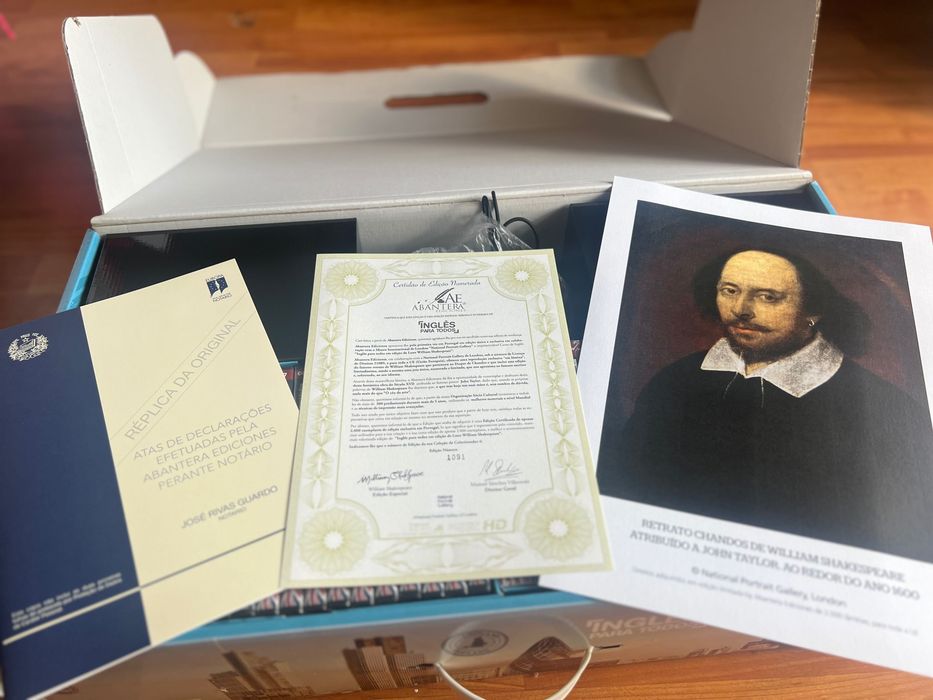 Pack curso inglês completo novo e lacrado com 16 dvds e livros