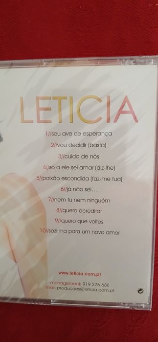 CD Letícia, selado