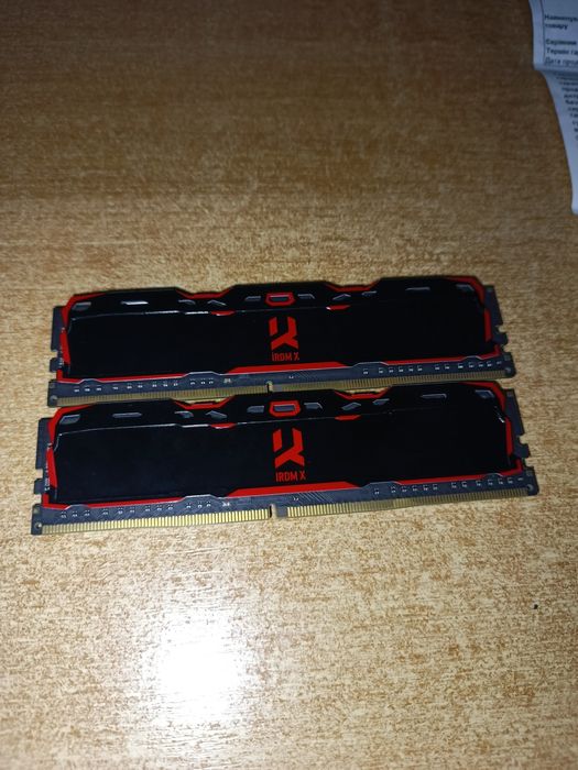 Goodram ddr4 16гб 3200мгц.Є гарантія.
