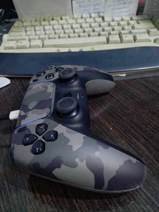 Геймпад Sony Playstation DualSense Bluetooth PS5 Grey, бувший у вжитку