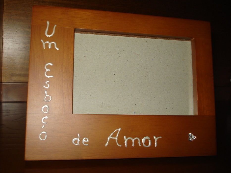 Moldura madeira foto 15X10 ZARA HOME NOVA