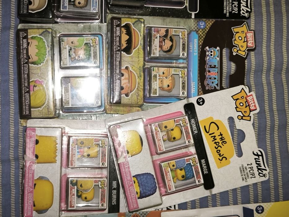 Funko Bitty Pop 2-Pack Mini Figuras Colecionáveis Vários Modelos