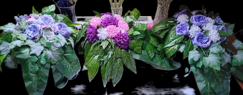 Stroiki na grób różne