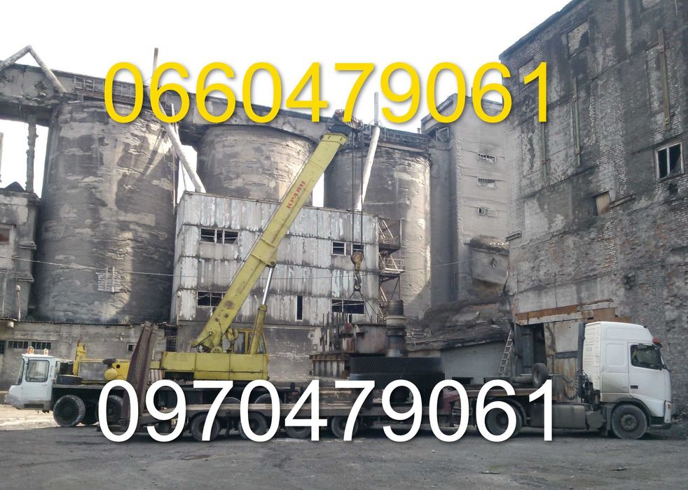 Послуги Автокран Кран 25 50т 80т Трал Екскаватор Автокран 100т Оренда