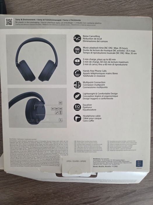 Vendo auscultadores novos Sony