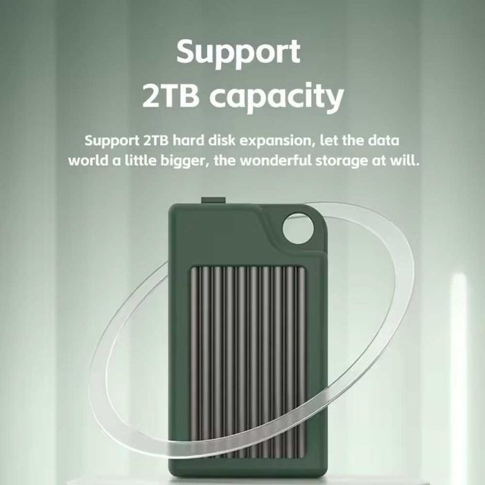 Зовнішній адаптер HAGIBIS M.2 NVMe 2230 PCIe SSD to USB 3.2 з кулером