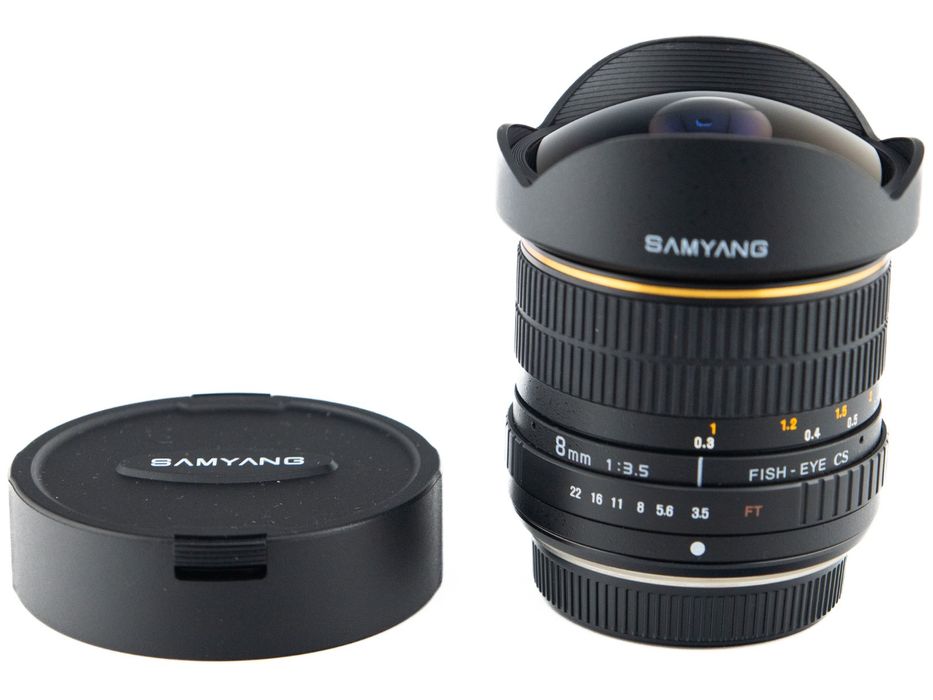 Obiektyw Samyang 8 mm Fish-Eye CS f/3.5 pod Olympus 4/3