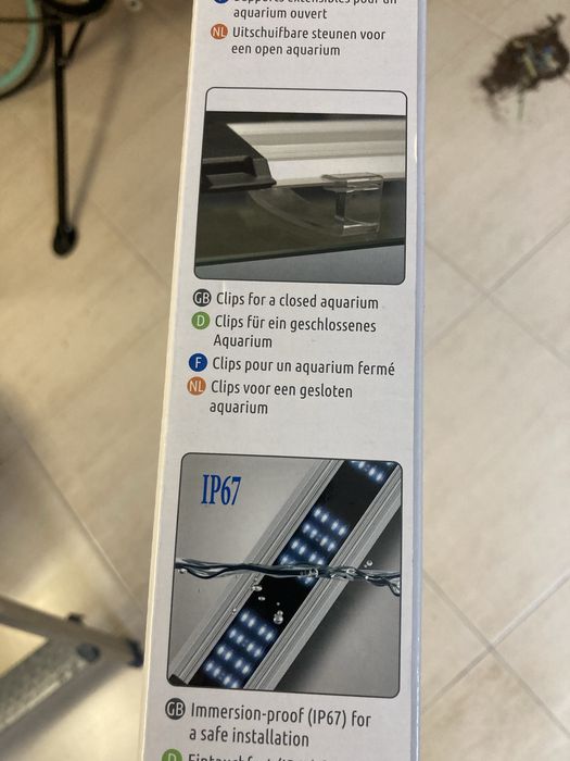 Iluminaria led aquario