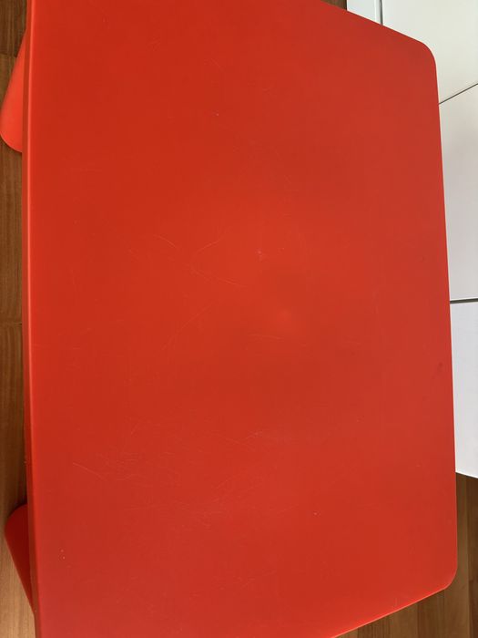 Mesa criança mammut Ikea vermelha