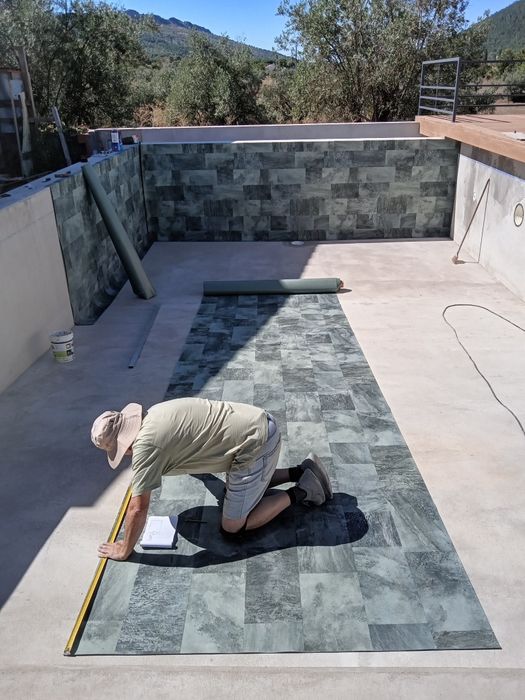 Aplicação de Tela armada