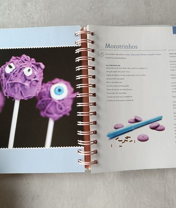 Livro de cozinha Cake Pops da Bakerella