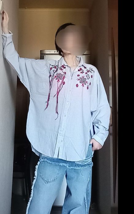 Кардиган оверсайз длинный М,L,XL.Джемпер свитер шерсть 50% свободный.
