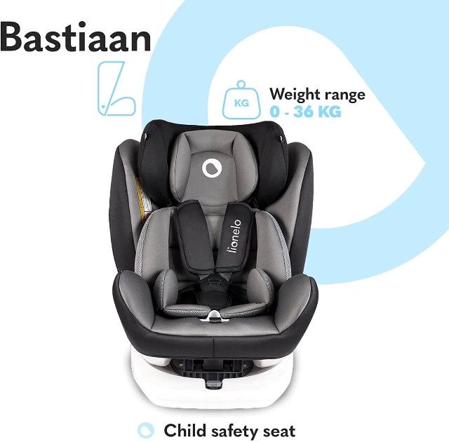 Автокрісло нове Lionelo "Bastiaan" 0-36 кг с isofix, Німеччина