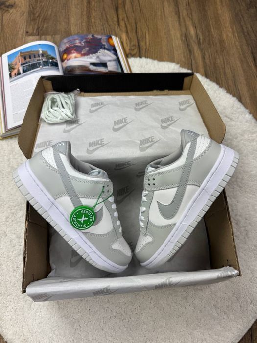 НОВИНКА! Nike SB Dunk Low White Grey 41 42 43 44 45
