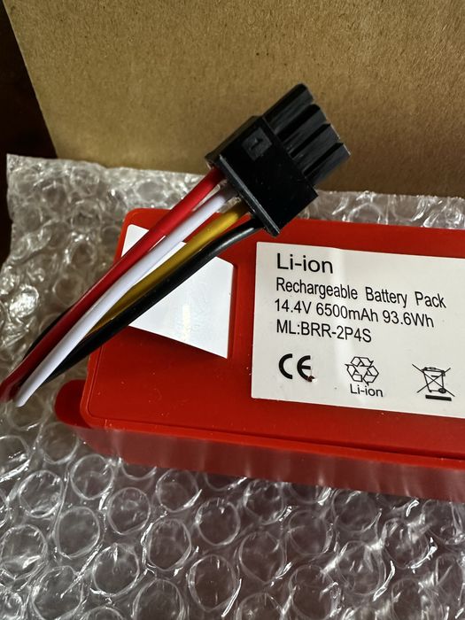 батарея для робота-пилососа 6500mah BRR-2P4S, Roborock S55 S60 S65 S50