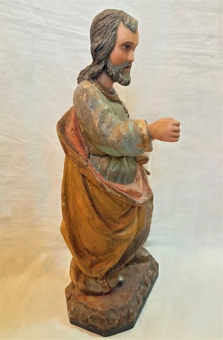 Figura São Joaquim Madeira Séc XVIII XIX