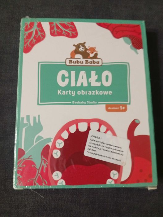 Karty obrazkowe Ciało