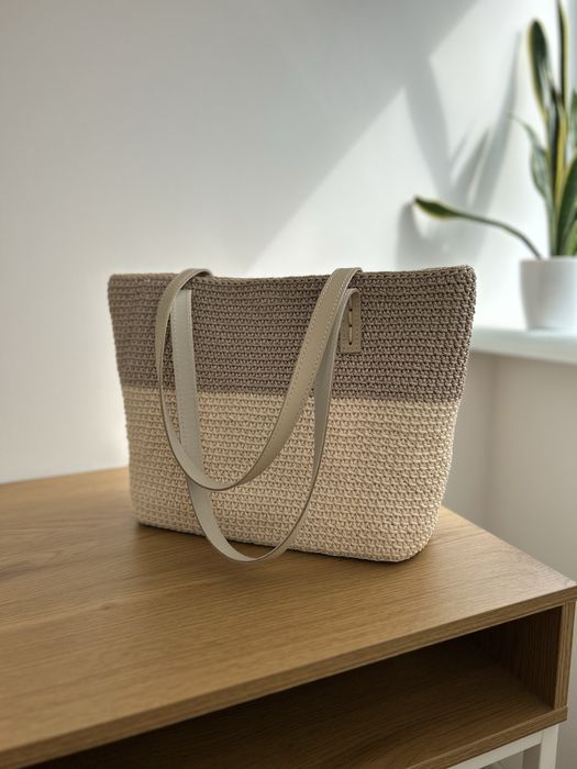 Сумка шопер з поліефірного шнура