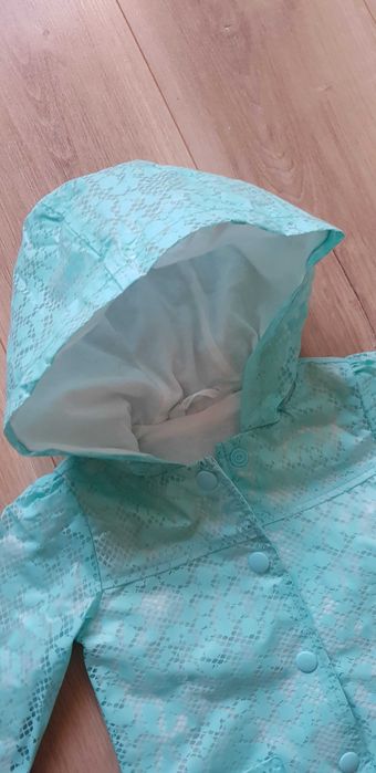 M&Co Kurtka Płaszczyk dziewczęca Przeciwdeszczowa 12-18 miesięcy 86cm