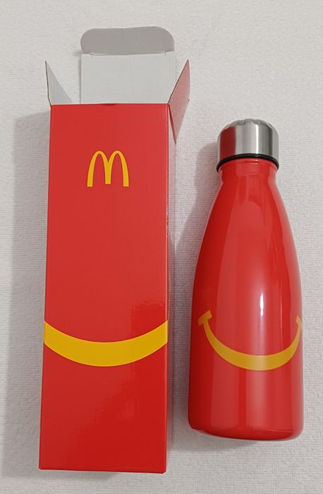 Garrafas reutilizáveis McDonald's NOVAS
