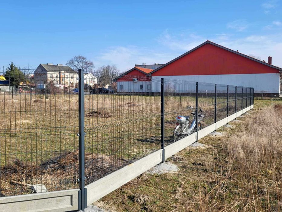 Ogrodzenie Palisadowe / Panelowe Panel 3D