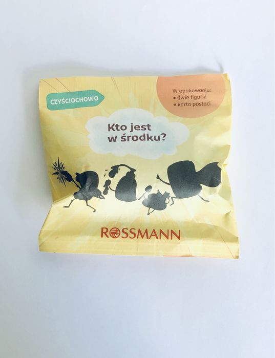 NOWE figurki ROSSMANN Czyściochowo - Gąbucha i Pociak