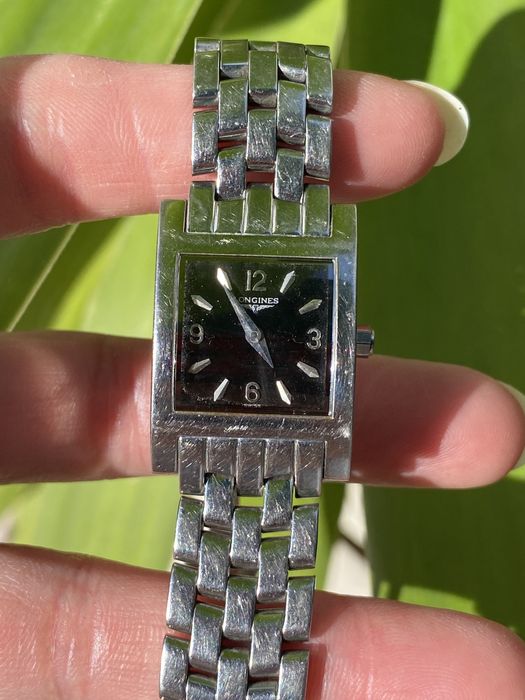 Relógio longines senhora vidro safira