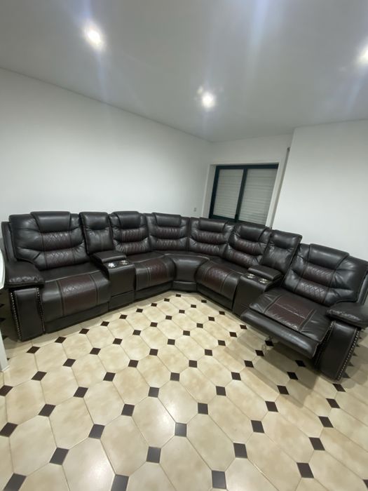 Sofa de canto , seminovo .