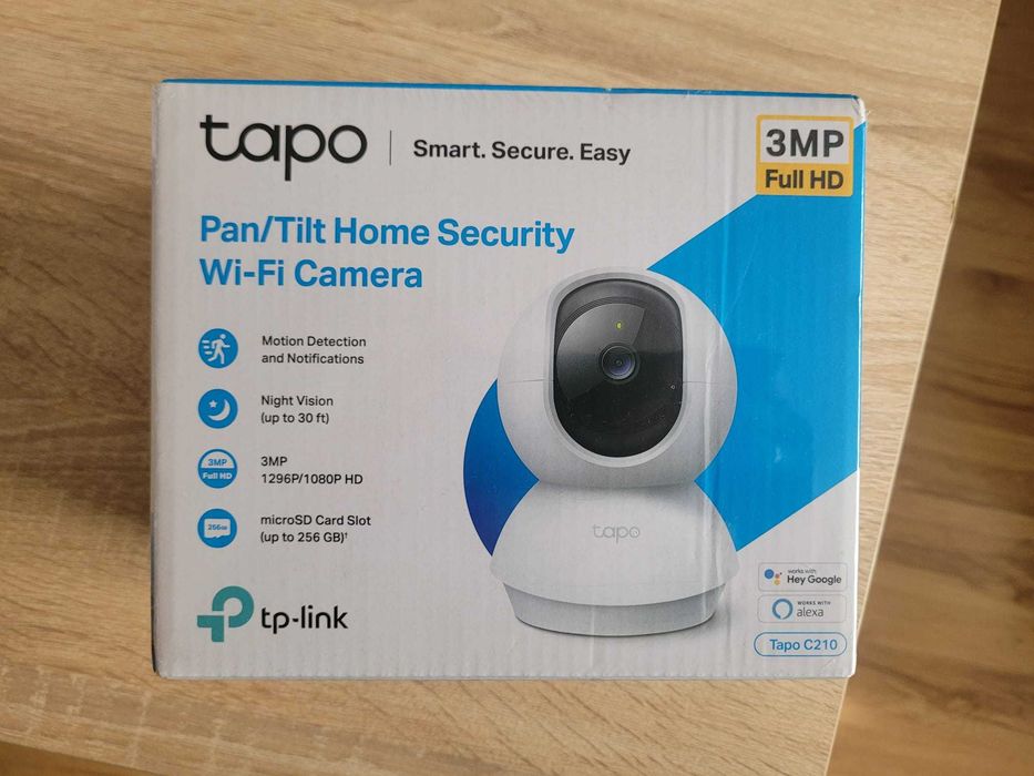 Kamera WiFi TP-Link Tapo C210 3MP Pan/Tilt Monitoring