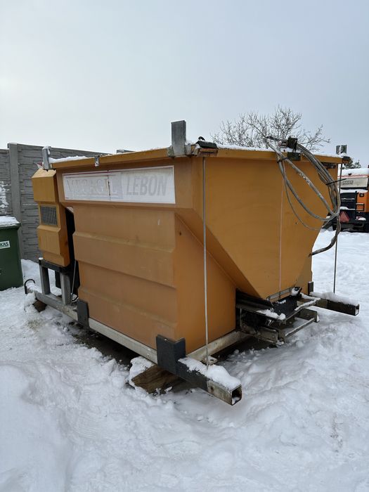 Solarka, posypywarka Mecagil Lebon 2,5 m3, Taśma