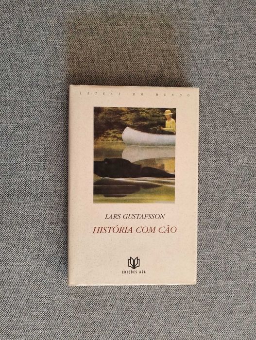 Livro "História com cão" de Lars Gustafsson