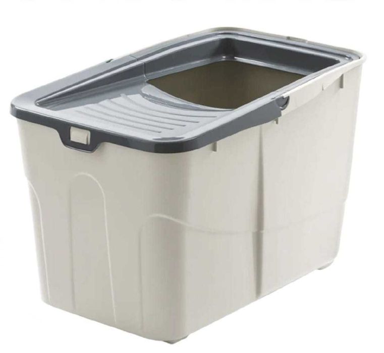 Caixa de areia fechada com entrada superior – Buxo – 60 x 38 x 39 cm