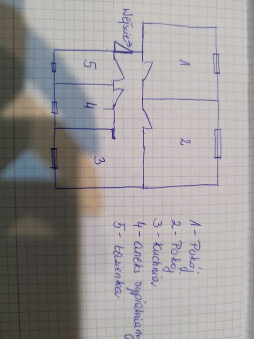 Mieszkanie 54 m2 bezczynszowe Skarpa/ Sępólno Krajeńskie