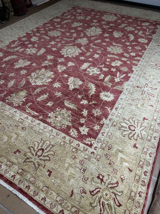 Tapete oriental Ziegler,XXL,NOVO,original pura lã feito à mao,375x265