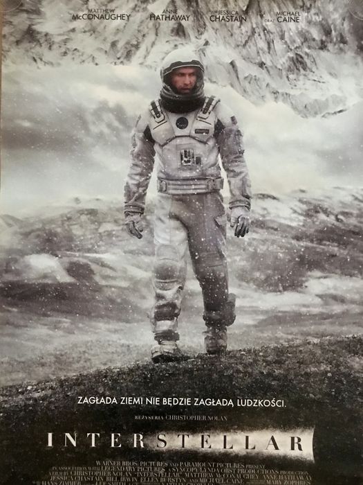 Interstellar - oryginalny plakat kinowy