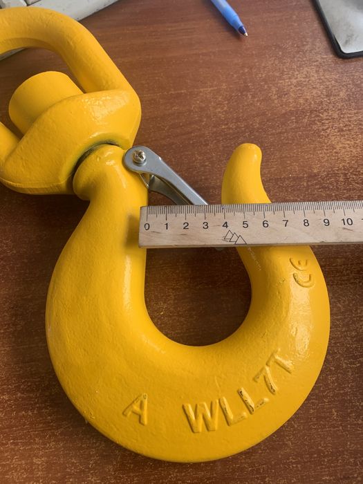 Гак вертлюг на кран манипулятор Гак що крутиться