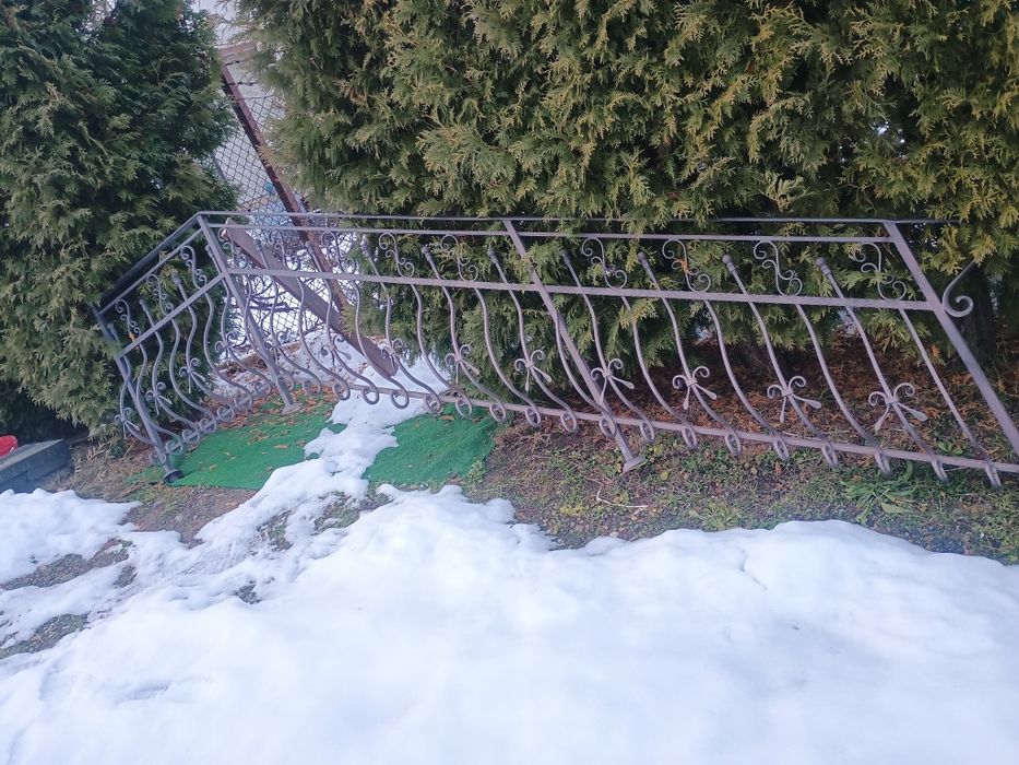 Balustrada metalowa na schody