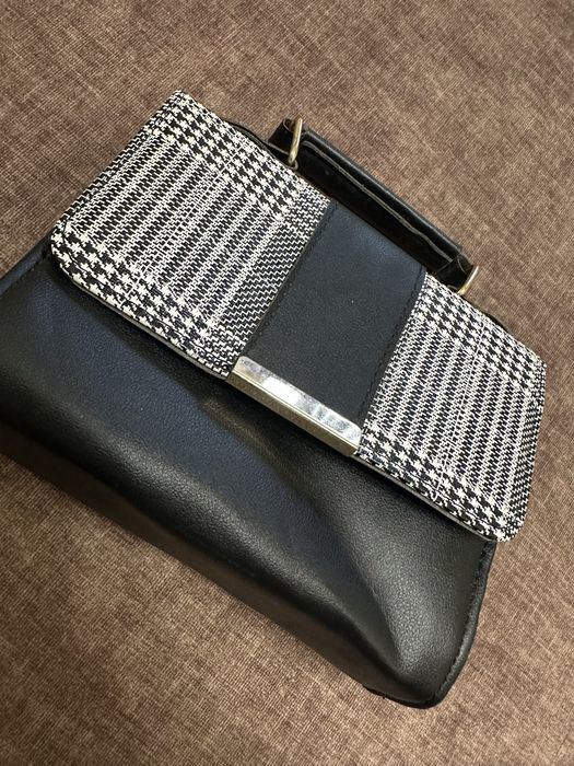 Міні сумка, стильна маленька сумка чорного кольору