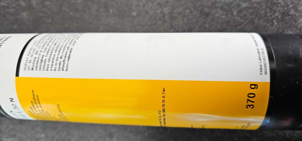 Lubrificante Sintético Klüber ISOFLEX TOPAS L 32 N - 370g