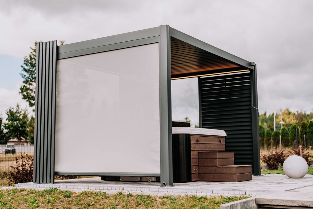 Pergola Ogrodowa Aluminiowa 3×3 PRESTIGE