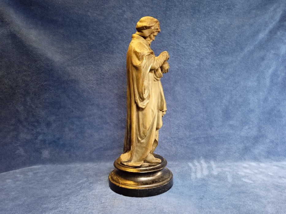 Estátua Cristovão Colombo 55cm metal
