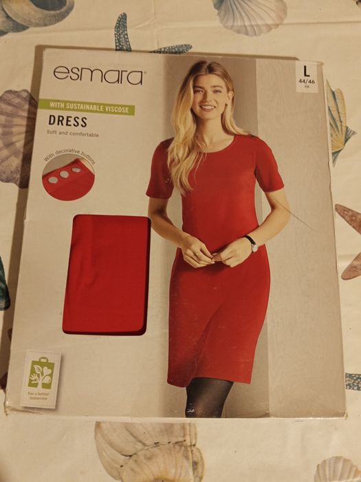 Nowa damska sukienka. DRESS. Esmara. Rozmiar L 44 /46.