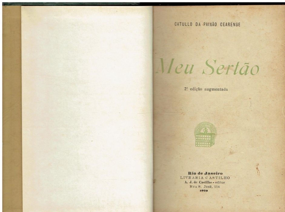 10787 Books by Catulo da Paixão Cearense
