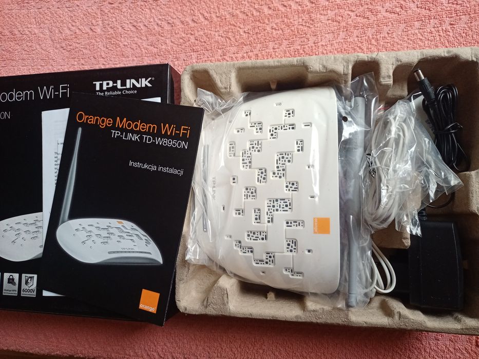 Modem Router wifi kablowy TP-Link Motorola Skype