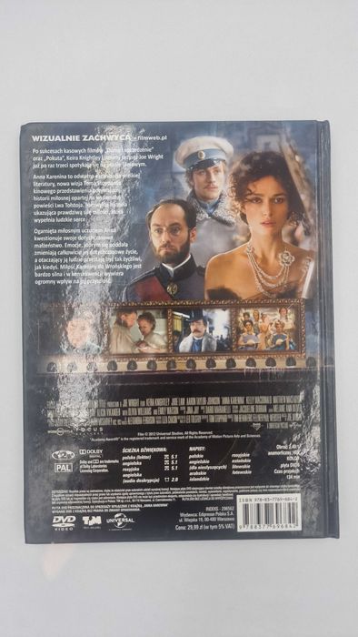 Anna Karenina film DVD
